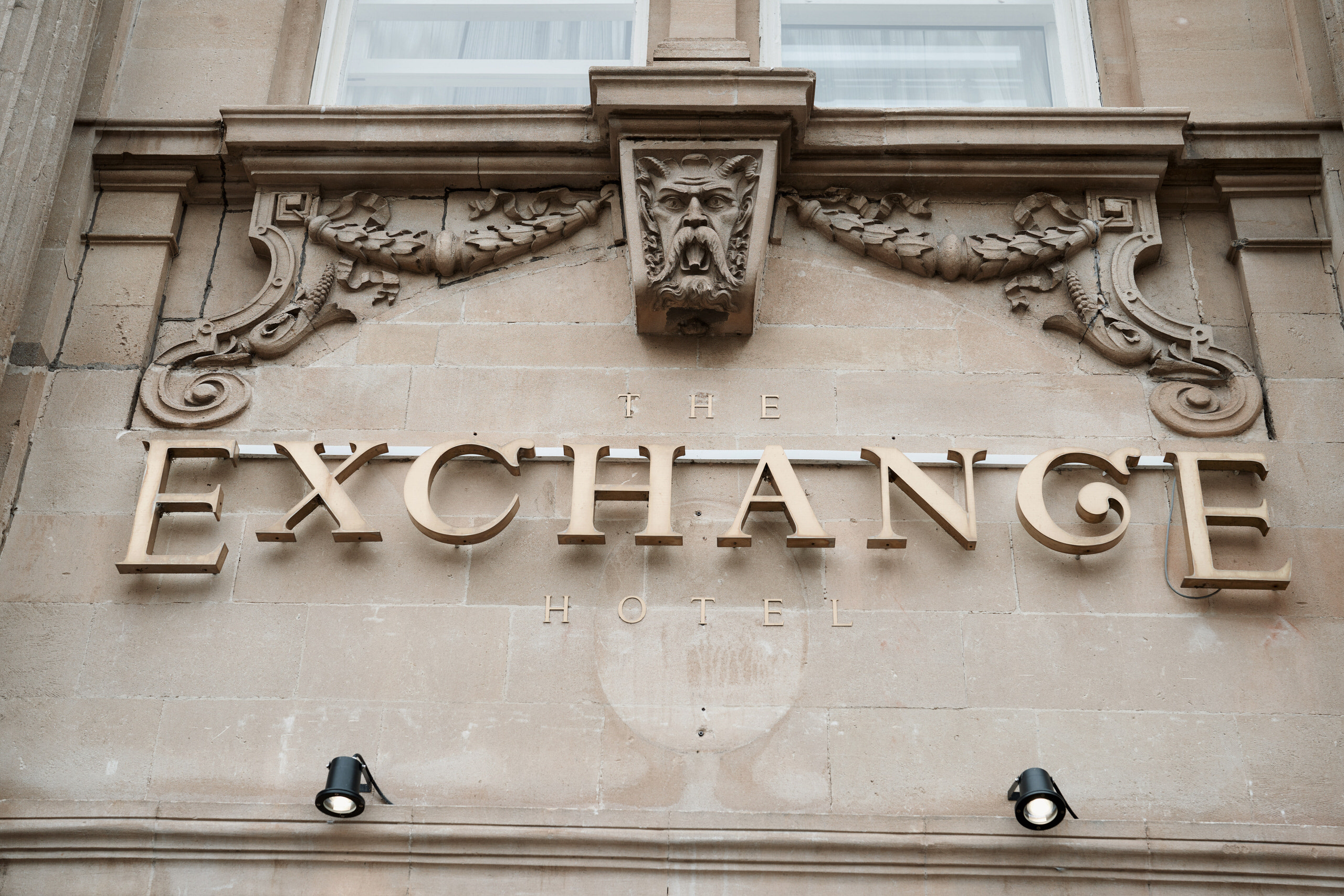 The hotel known as "The Exchange" in Glasgow.
